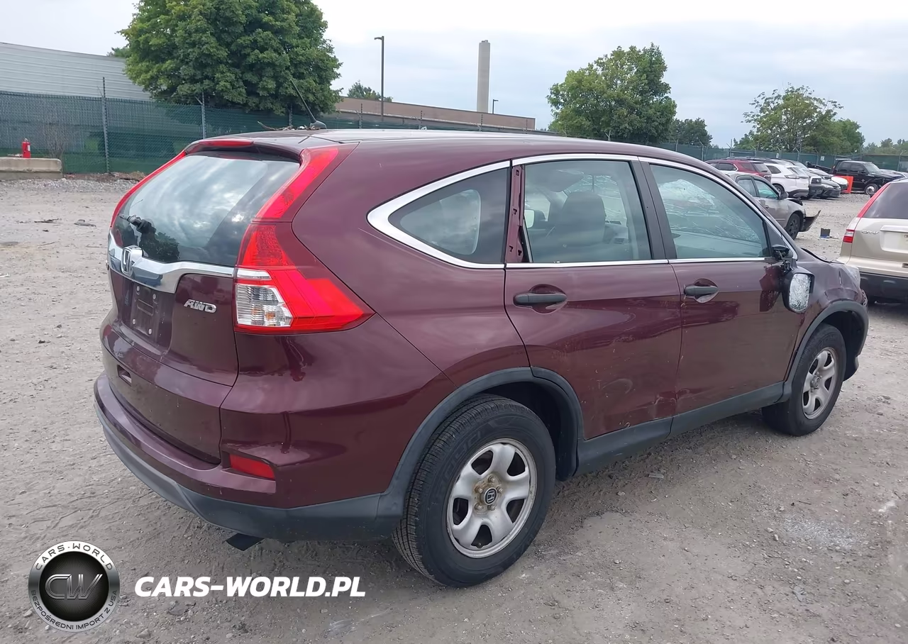 2015 Honda Cr-V Lx VIN:5J6RM4H30FL076059 - 4