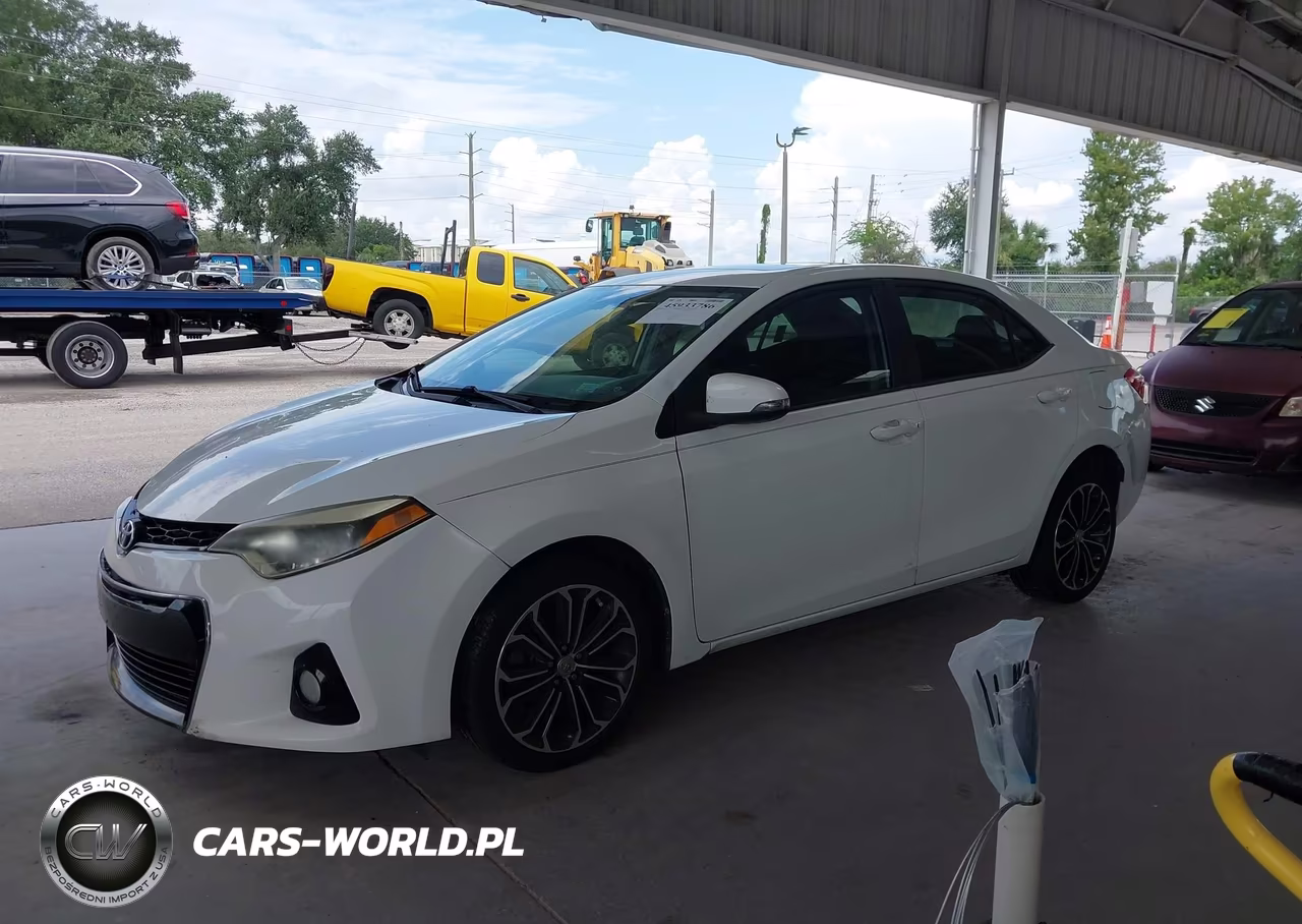 2015 Toyota Corolla S Plus VIN:2T1BURHE6FC341807 - 2