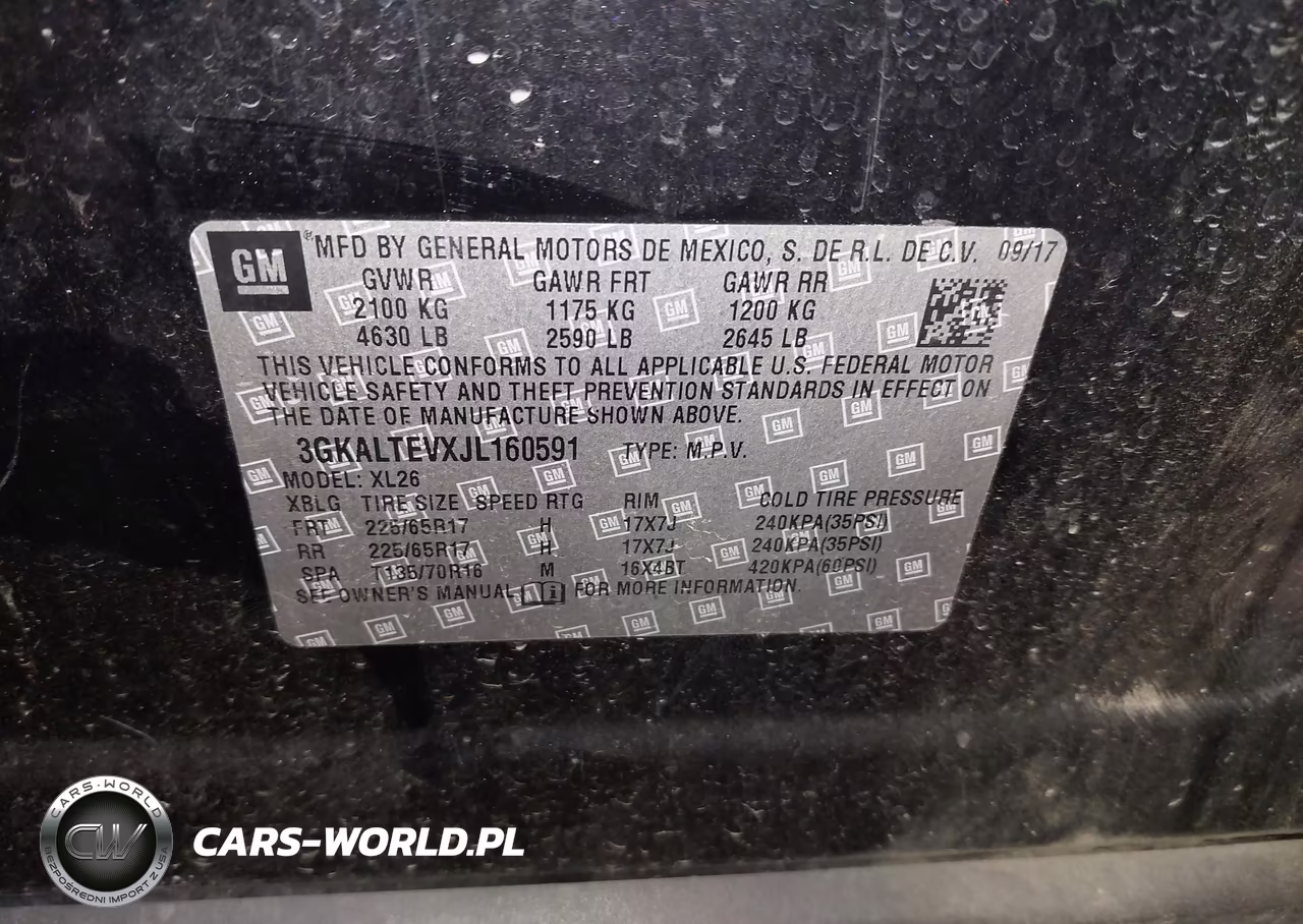 2018 GMC Terrain Sle VIN:3GKALTEVXJL160591 - 9
