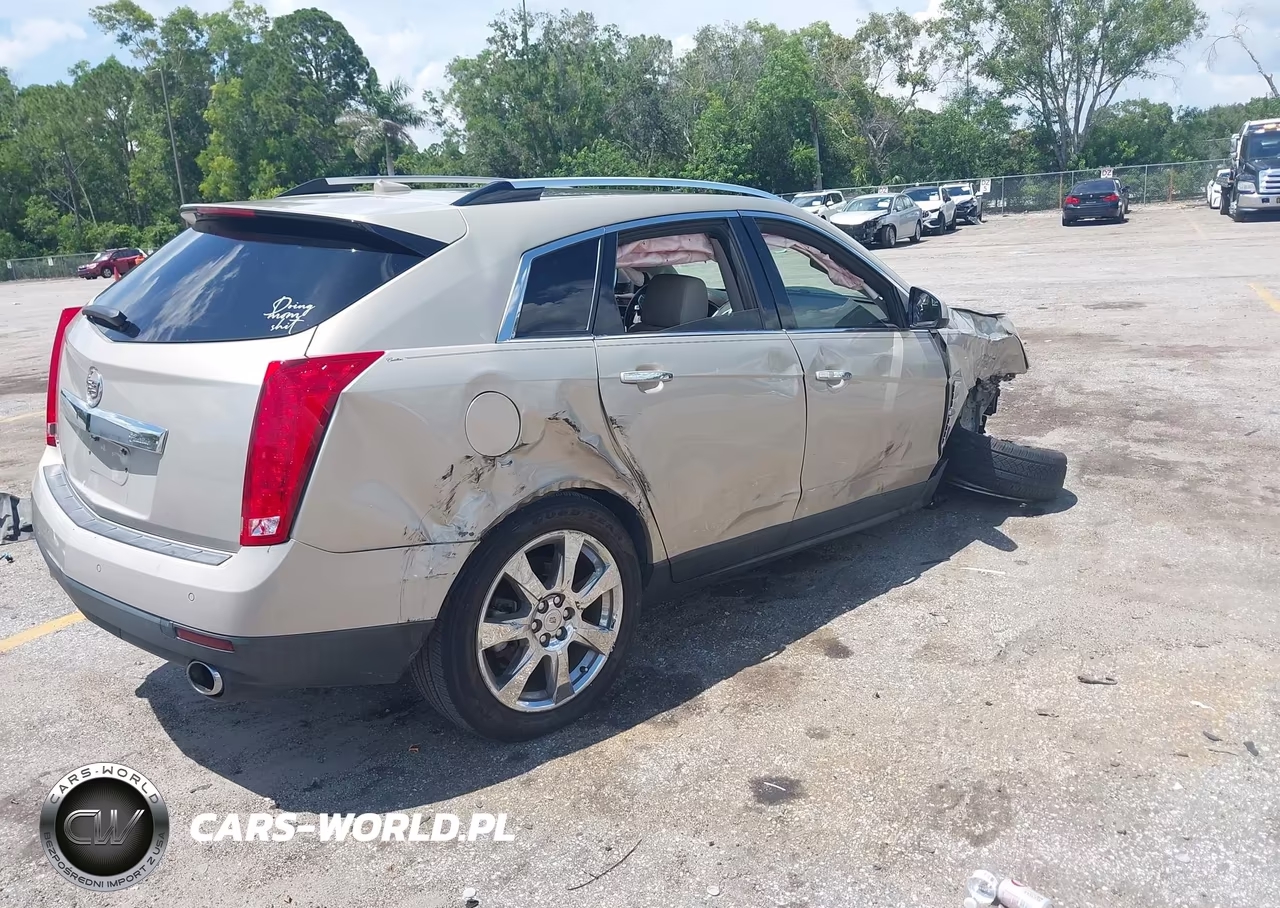 2010 Cadillac Srx Premium Collection VIN:3GYFNCEYXAS587338 - 4
