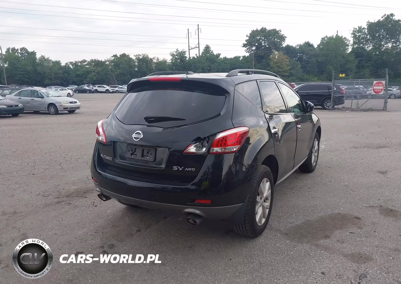 2013 Nissan Murano Sv VIN:JN8AZ1MW7DW302729 - 13