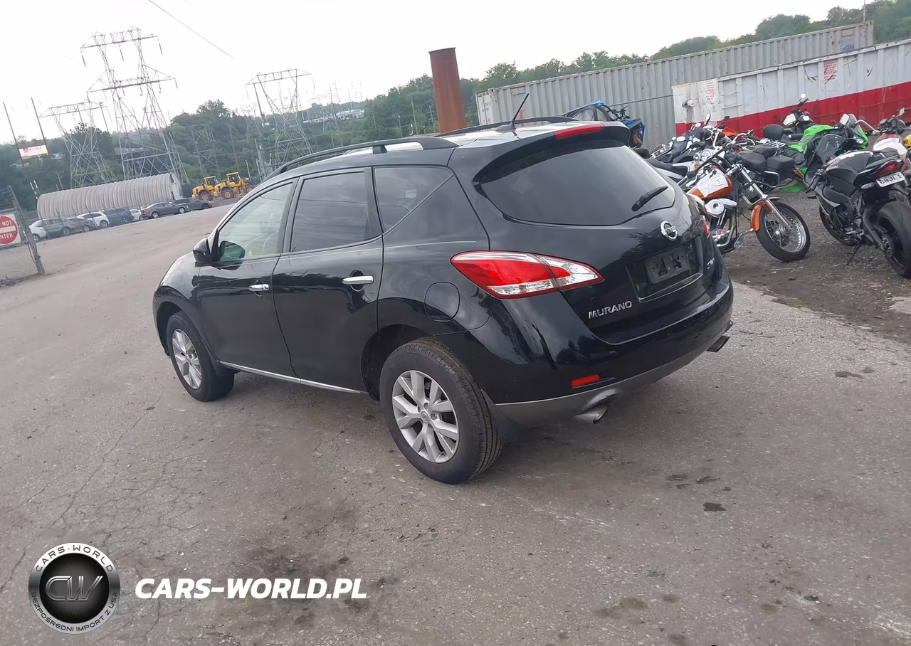 2013 Nissan Murano Sv VIN:JN8AZ1MW7DW302729 - 3