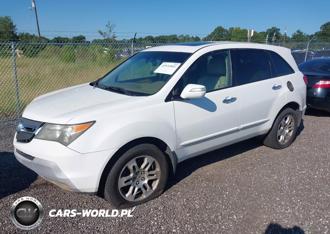 2007 Acura Mdx VIN:2HNYD28217H501939 - 2