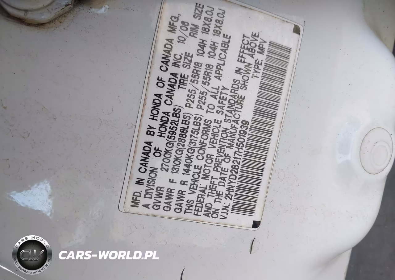 2007 Acura Mdx VIN:2HNYD28217H501939 - 9