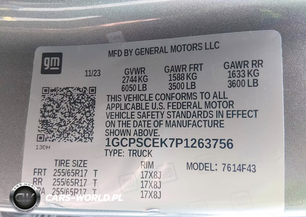 2023 Chevrolet Colorado 2Wd Short Box Lt VIN:1GCPSCEK7P1263756 - 9