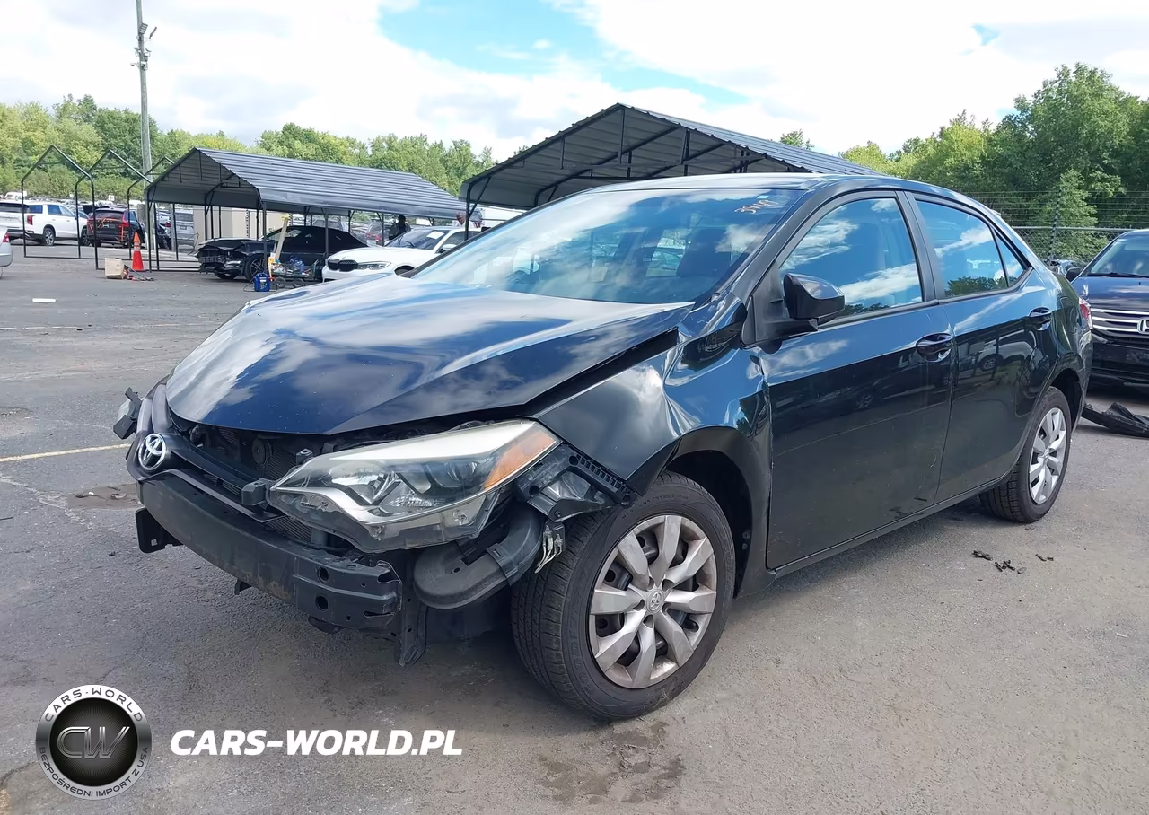 2014 Toyota Corolla Le VIN:2T1BURHE6EC038315 - 2