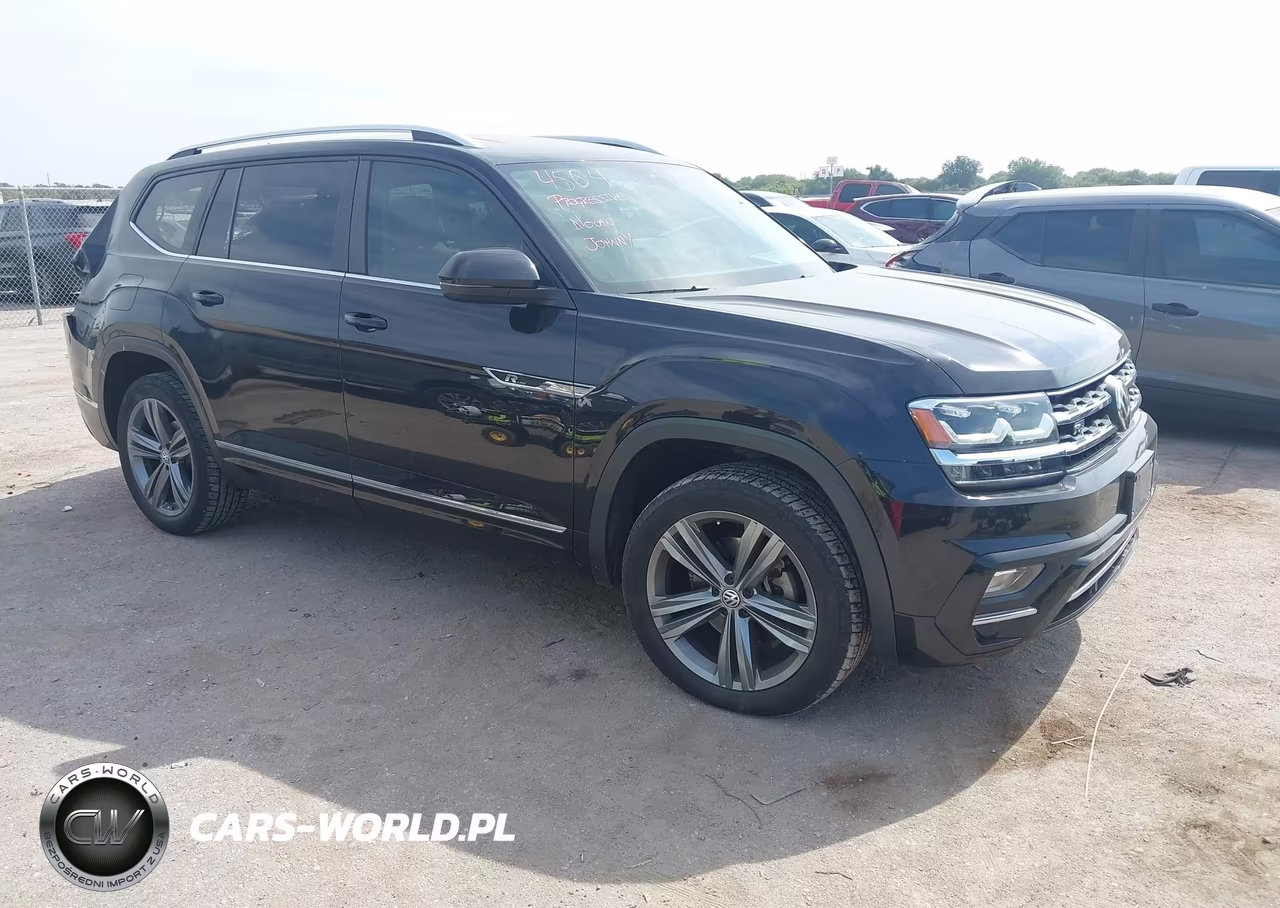 2019 Volkswagen Atlas 3.6L V6 Sel R-Line VIN:1V2RR2CA9KC593810 - 1