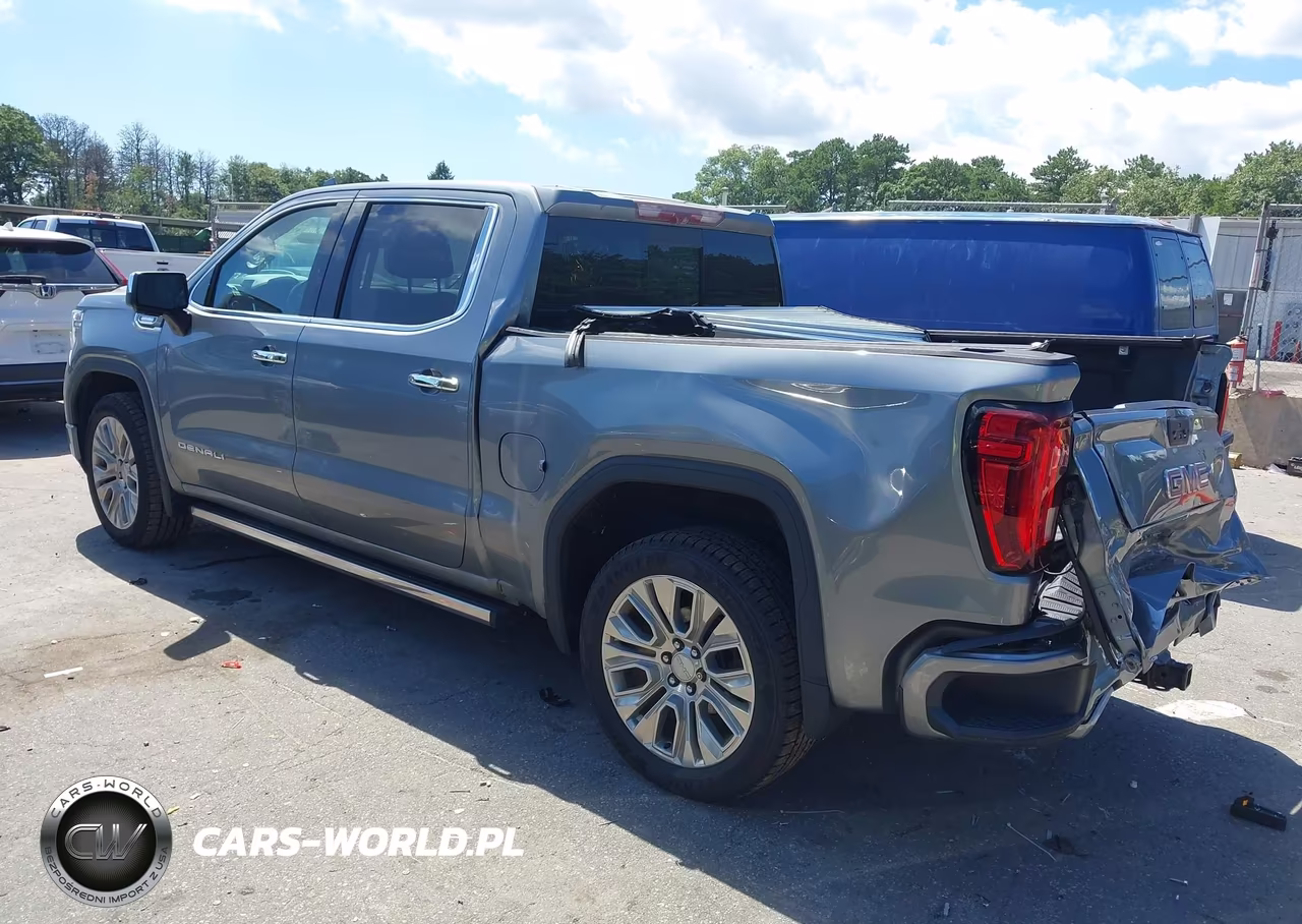2021 GMC Sierra 1500 4Wd Short Box Denali VIN:3GTU9FET6MG249255 - 3