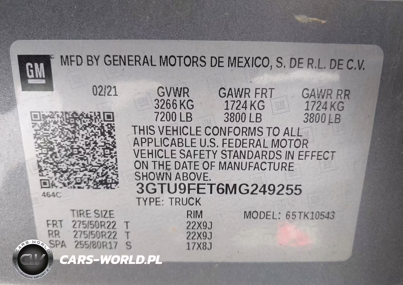 2021 GMC Sierra 1500 4Wd Short Box Denali VIN:3GTU9FET6MG249255 - 9