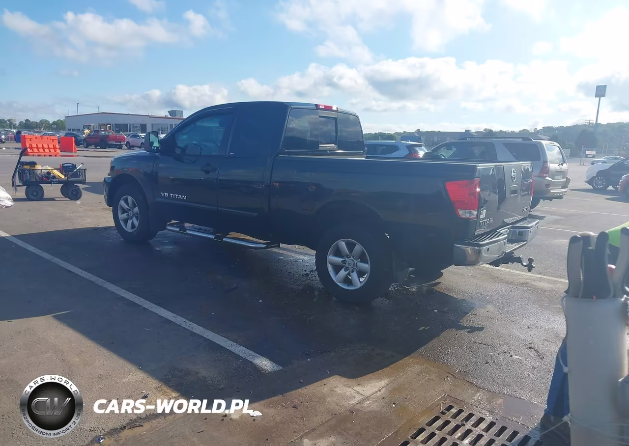 2008 Nissan Titan Se VIN:1N6BA06C98N302745 - 3