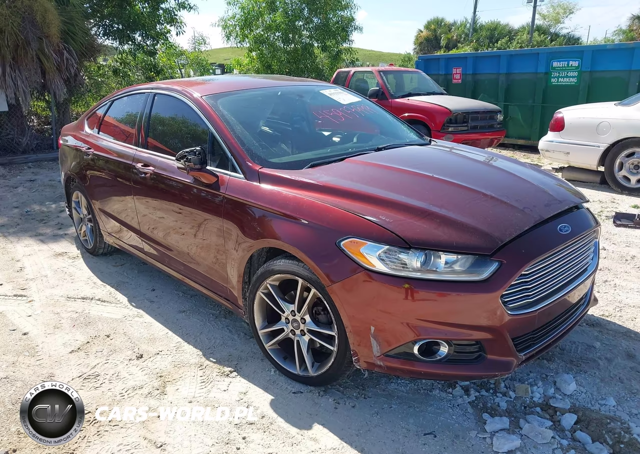 2015 Ford Fusion Titanium VIN:3FA6P0D97FR242863 - 1