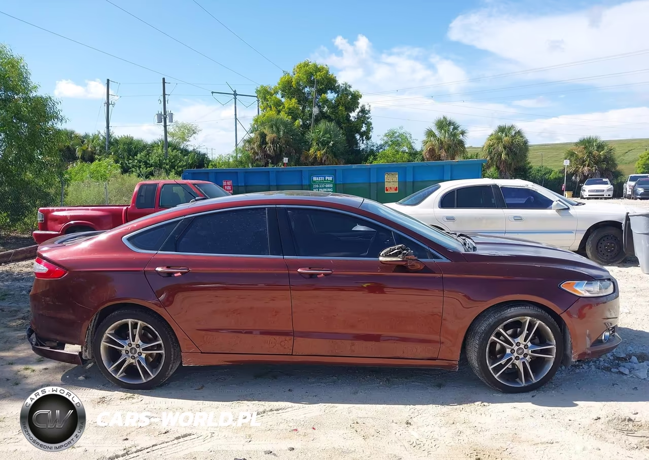 2015 Ford Fusion Titanium VIN:3FA6P0D97FR242863 - 13