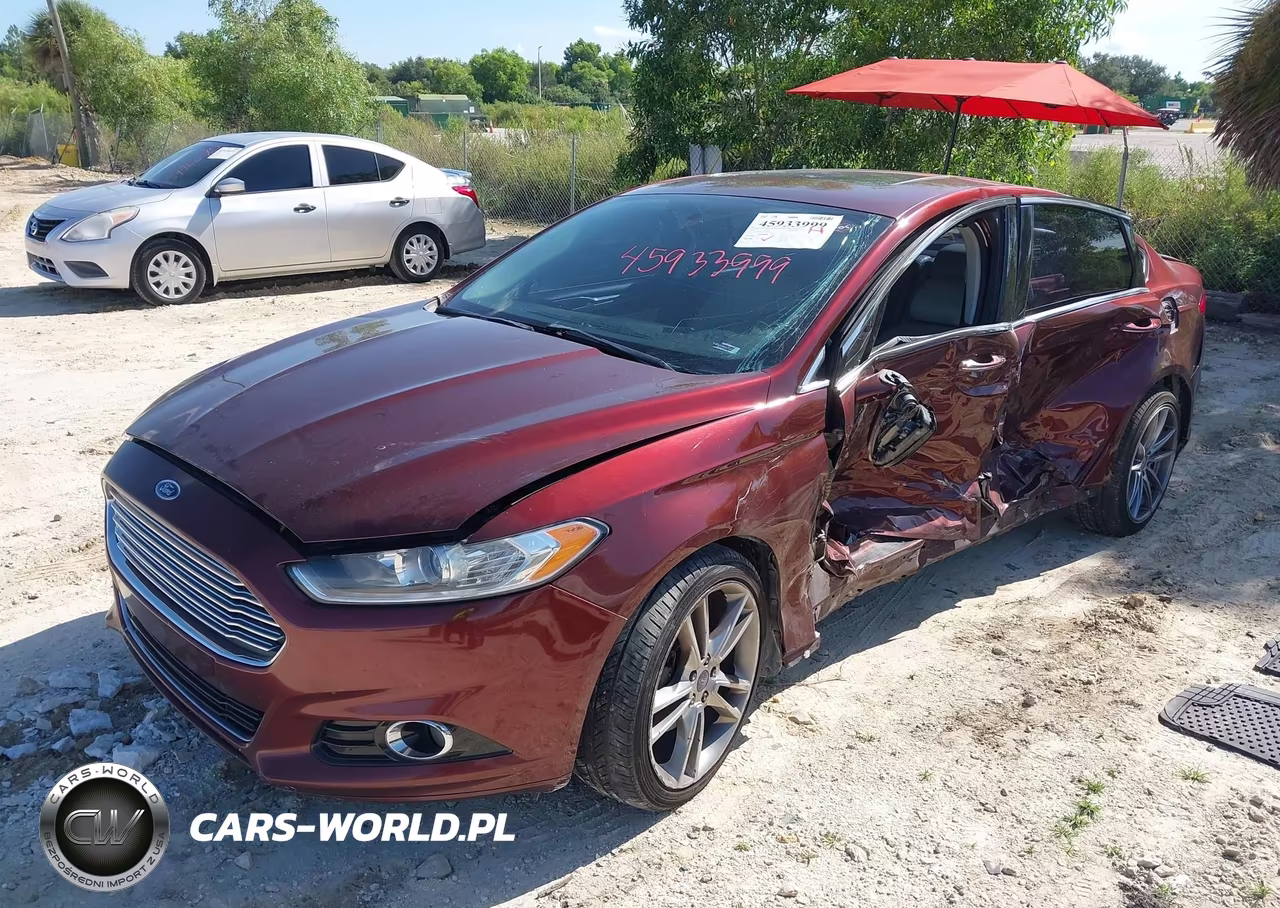2015 Ford Fusion Titanium VIN:3FA6P0D97FR242863 - 2