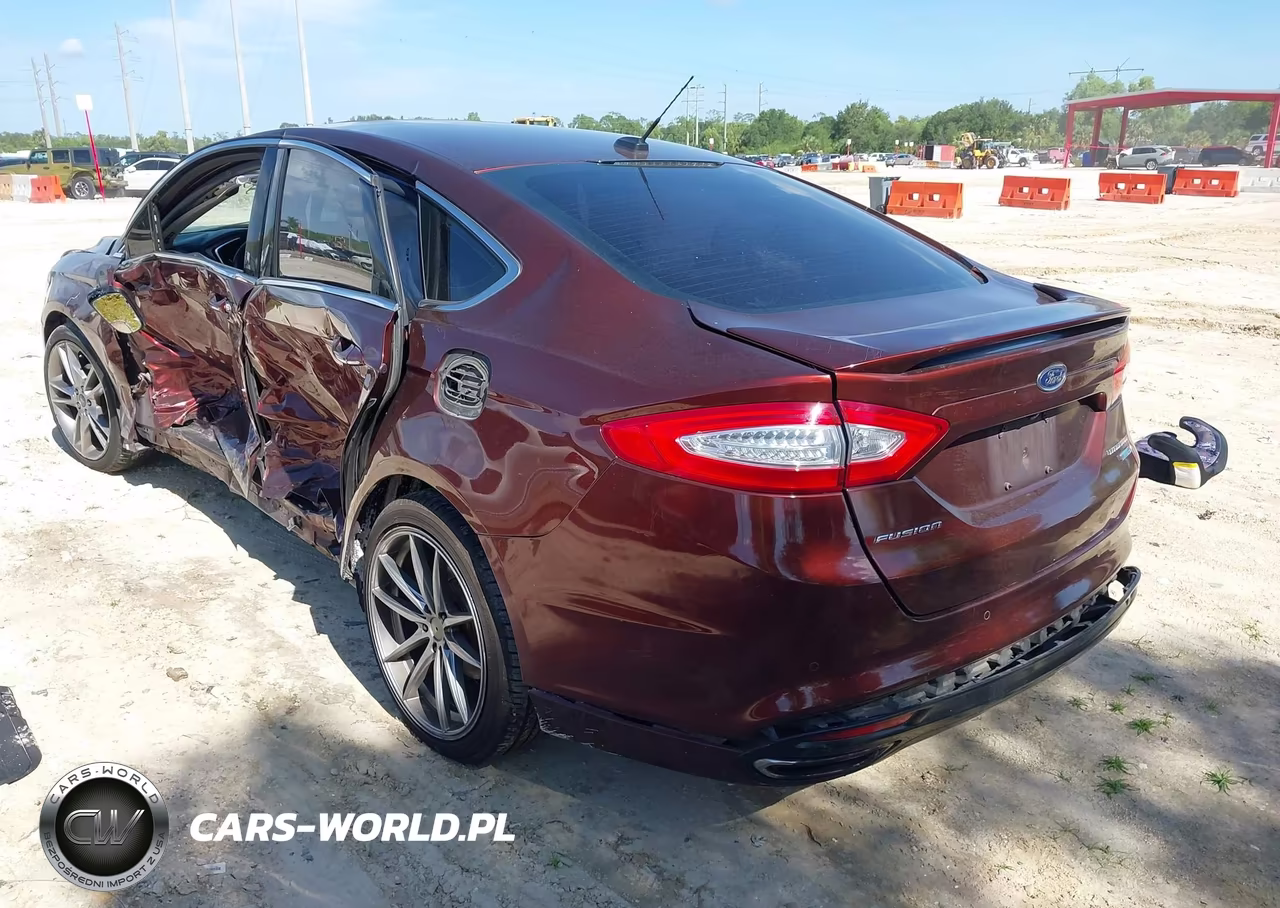 2015 Ford Fusion Titanium VIN:3FA6P0D97FR242863 - 3