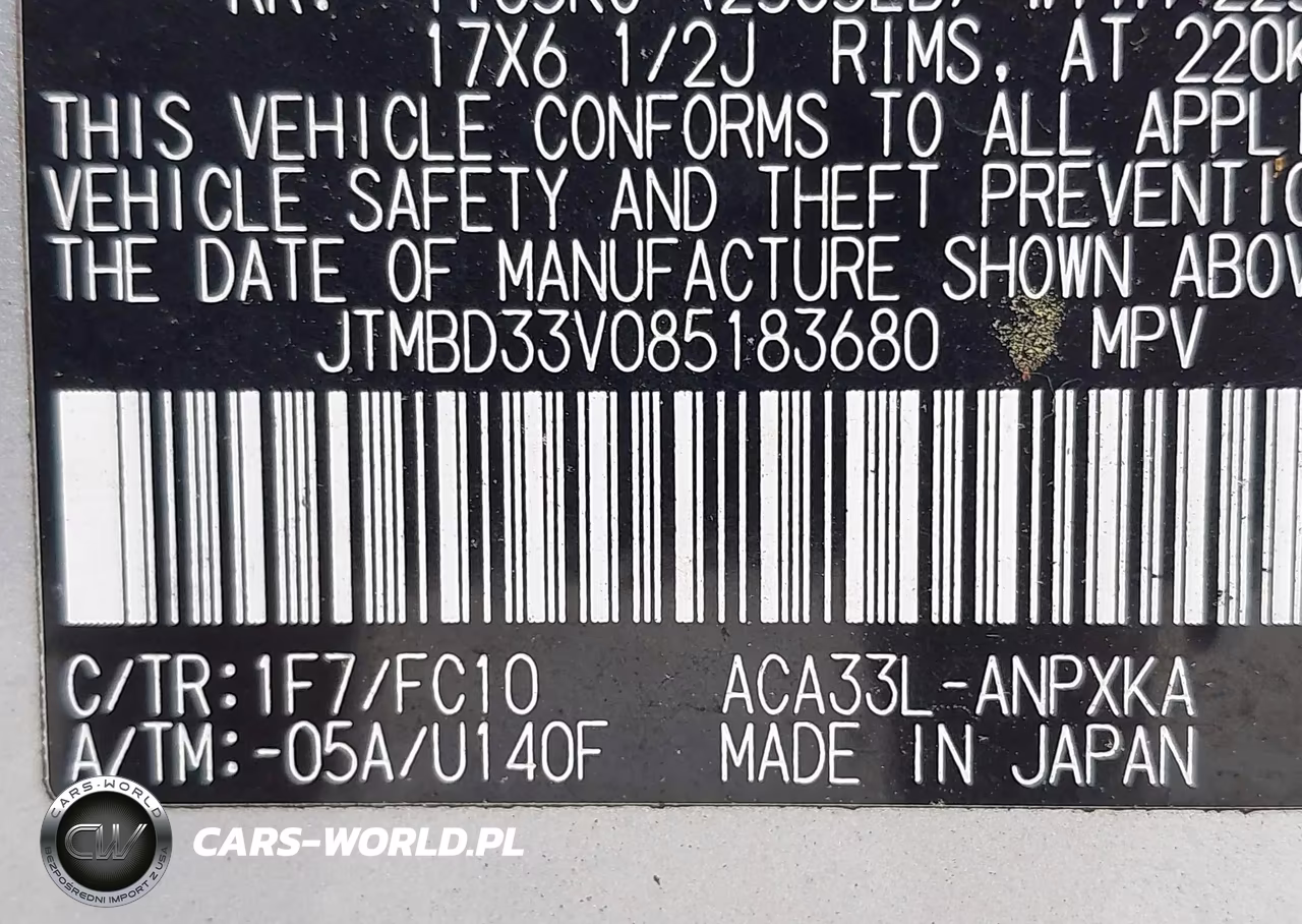 2008 Toyota Rav4 VIN:JTMBD33V085183680 - 9