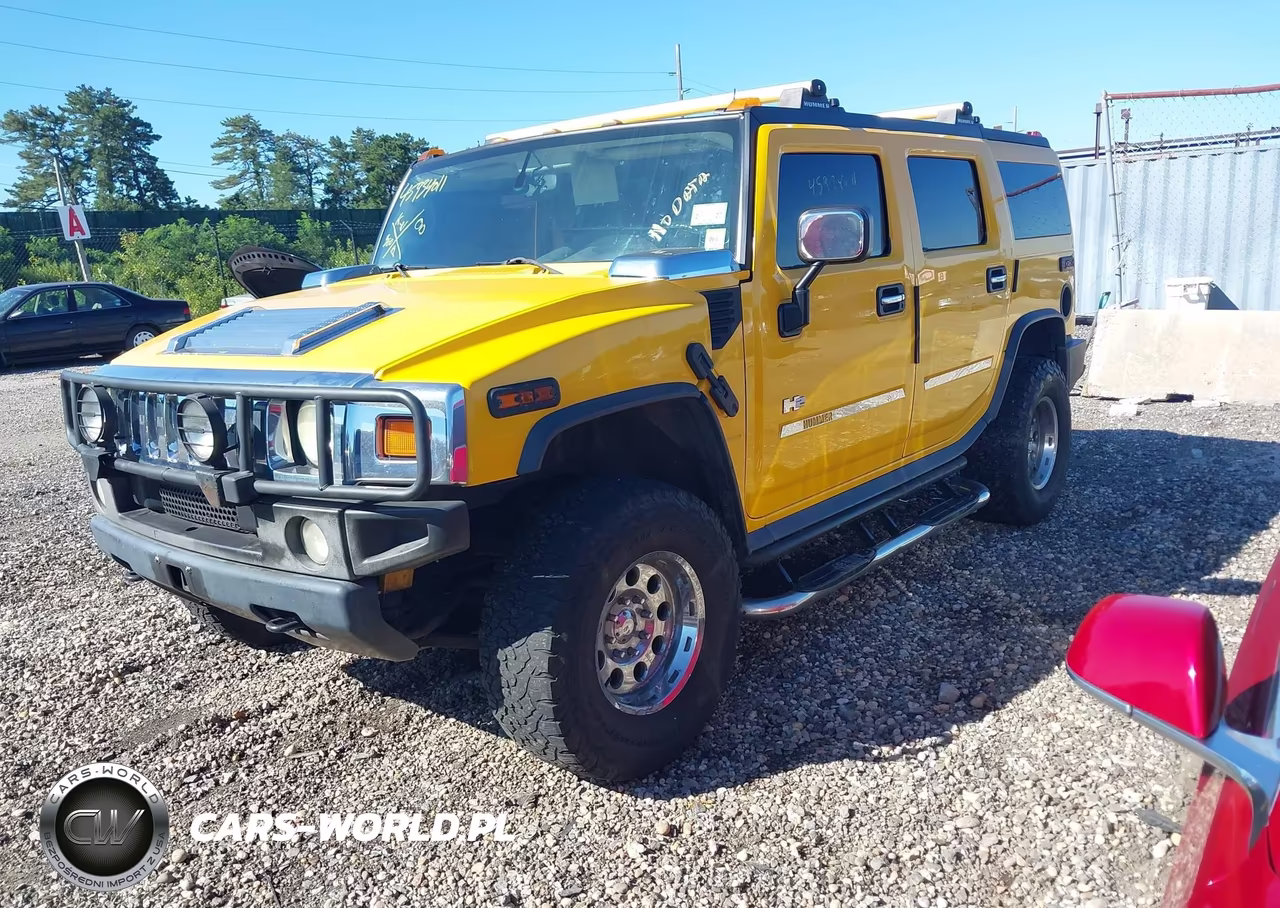 2003 Hummer H2 VIN:5GRGN23UX3H112187 - 2