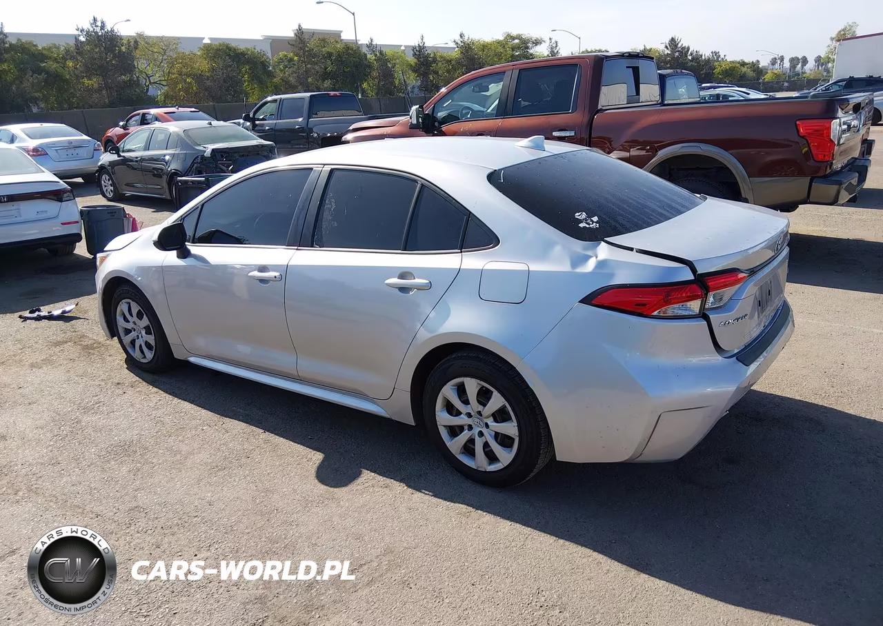 2021 Toyota Corolla Le VIN:JTDEPMAE3MJ142510 - 3