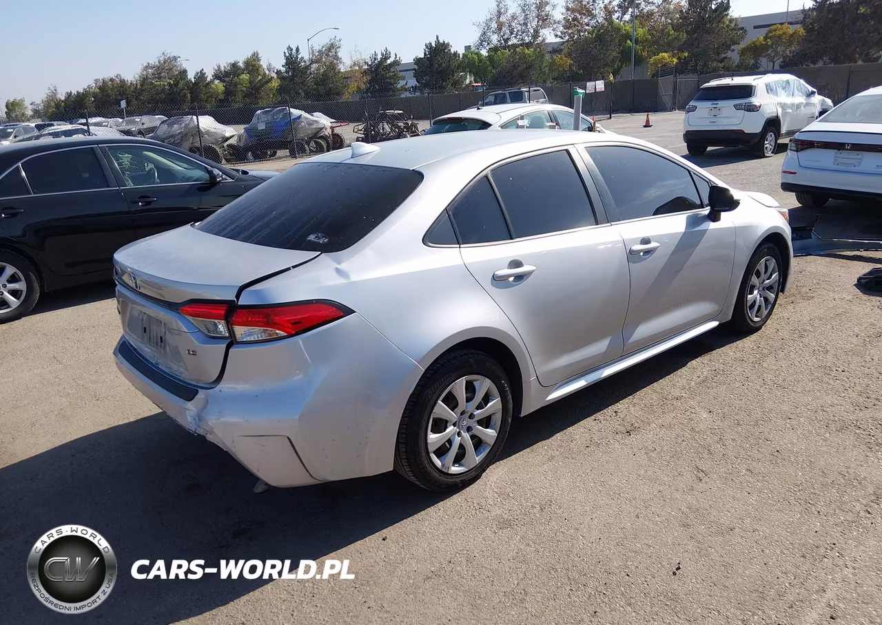 2021 Toyota Corolla Le VIN:JTDEPMAE3MJ142510 - 4