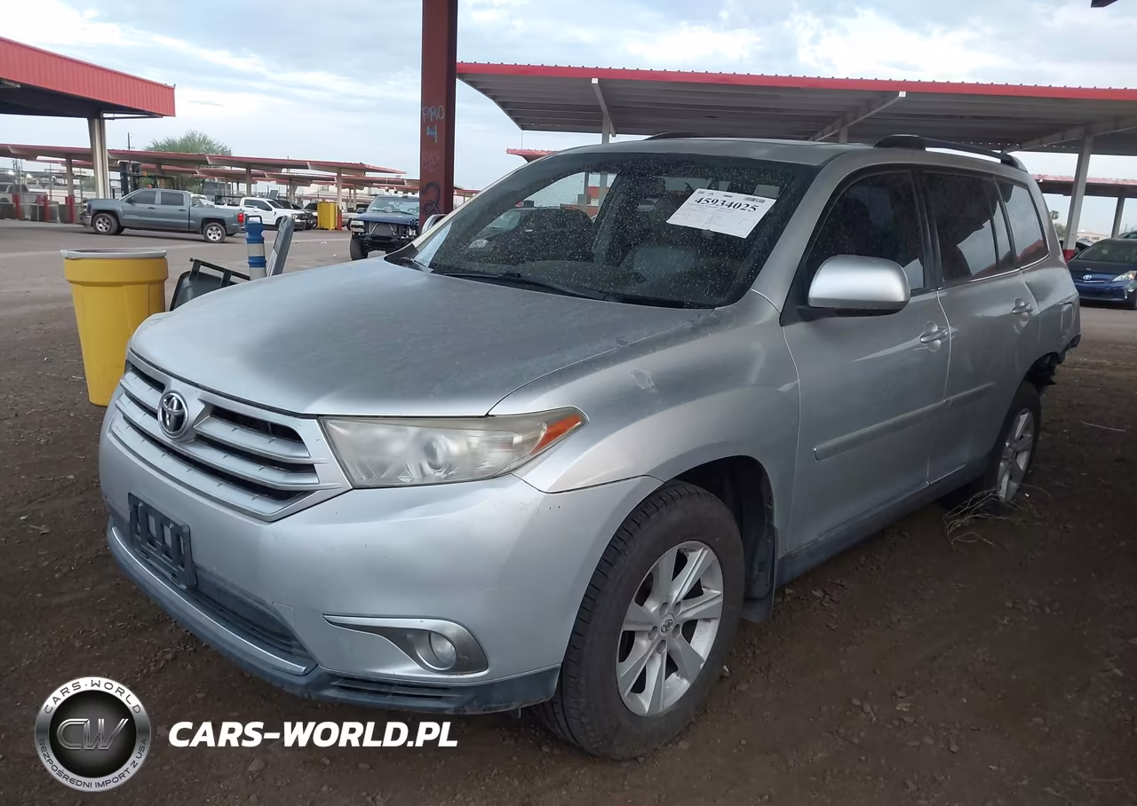 2012 Toyota Highlander Se V6 VIN:5TDBK3EH7CS129549 - 2