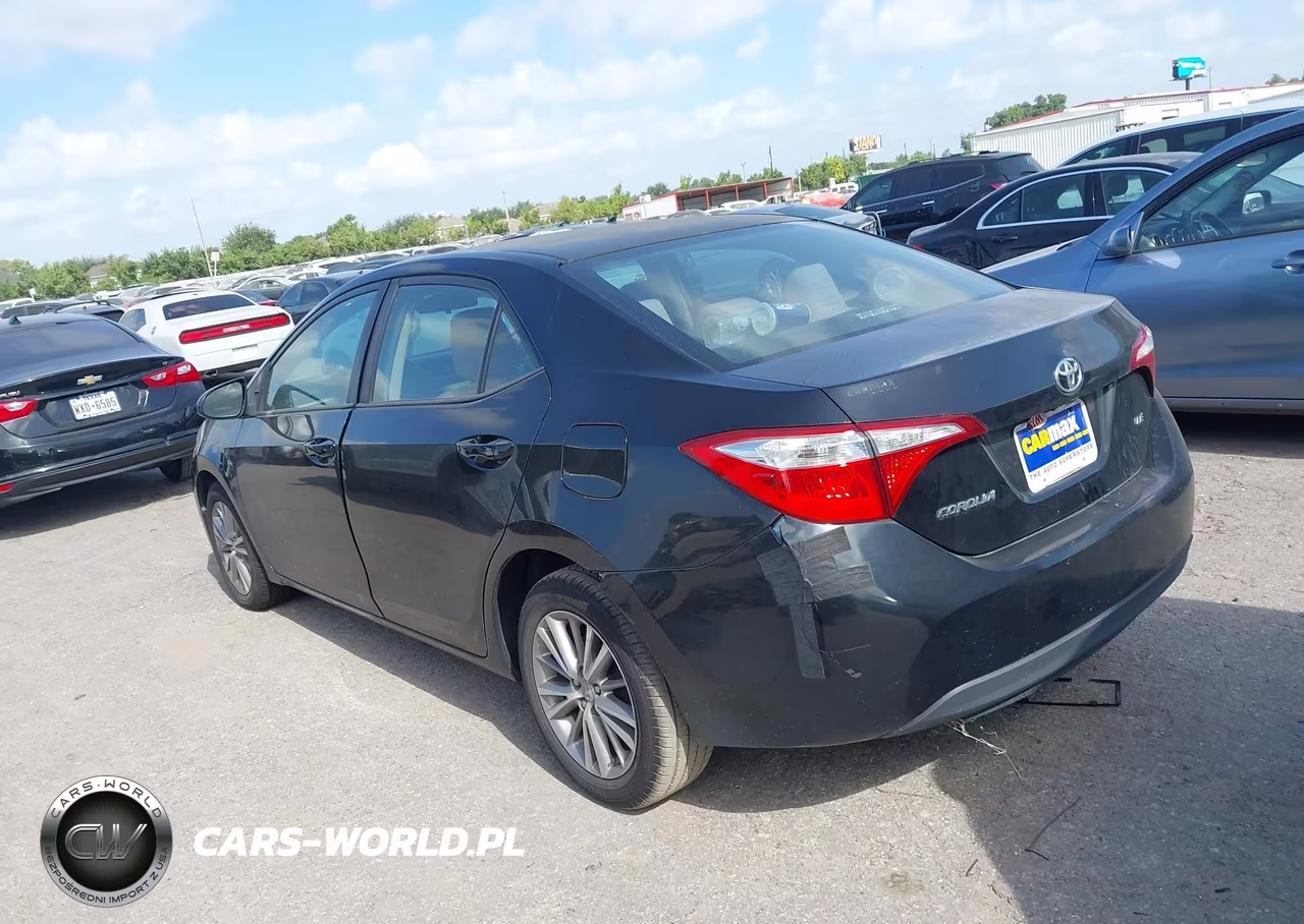 2014 Toyota Corolla Le Plus VIN:2T1BURHE4EC003191 - 3