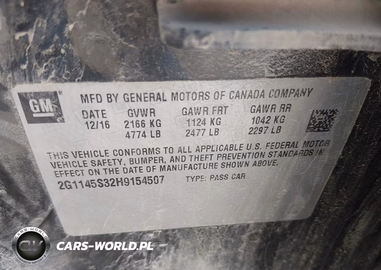2017 Chevrolet Impala 2Lz VIN:2G1145S32H9154507 - 9