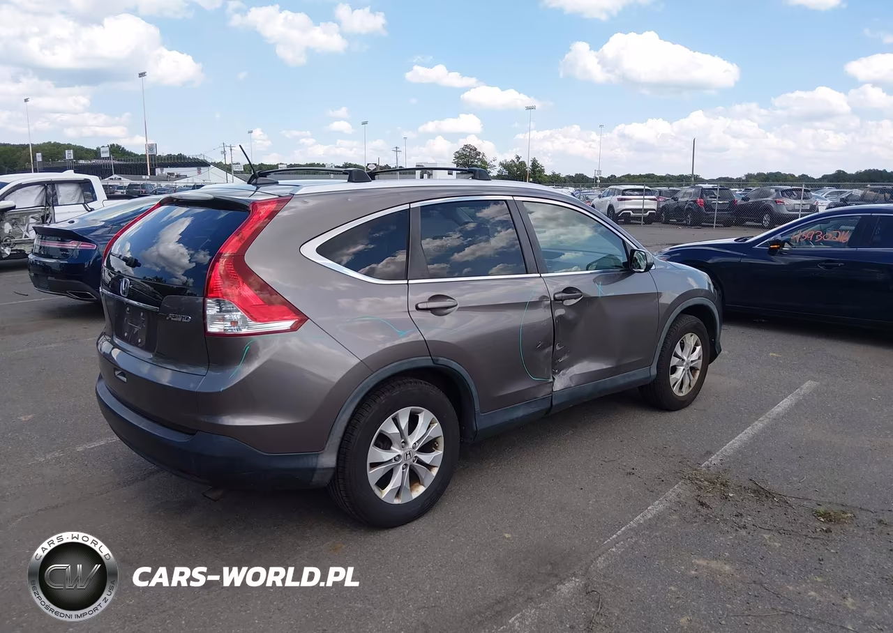 2013 Honda Cr-V Ex-L VIN:5J6RM4H79DL052830 - 4