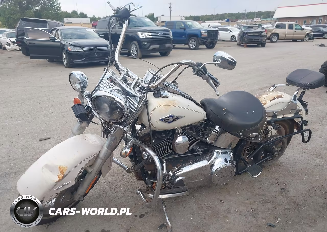 2014 Harley-Davidson Flstc Heritage Softail Classic VIN:1HD1BWV16EB053461 - 2