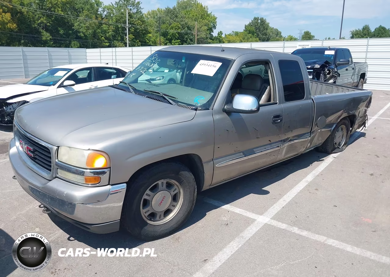 2002 GMC Sierra 1500 Sl VIN:1GTEC19T42E124679 - 2