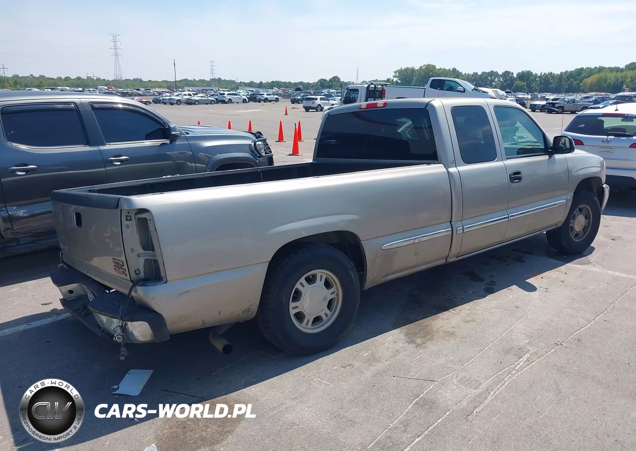 2002 GMC Sierra 1500 Sl VIN:1GTEC19T42E124679 - 4