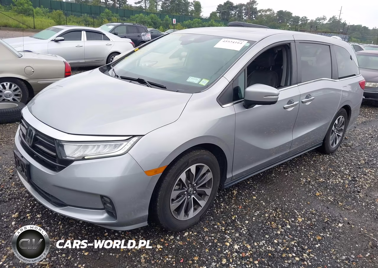 2022 Honda Odyssey Ex-L VIN:5FNRL6H72NB059966 - 2