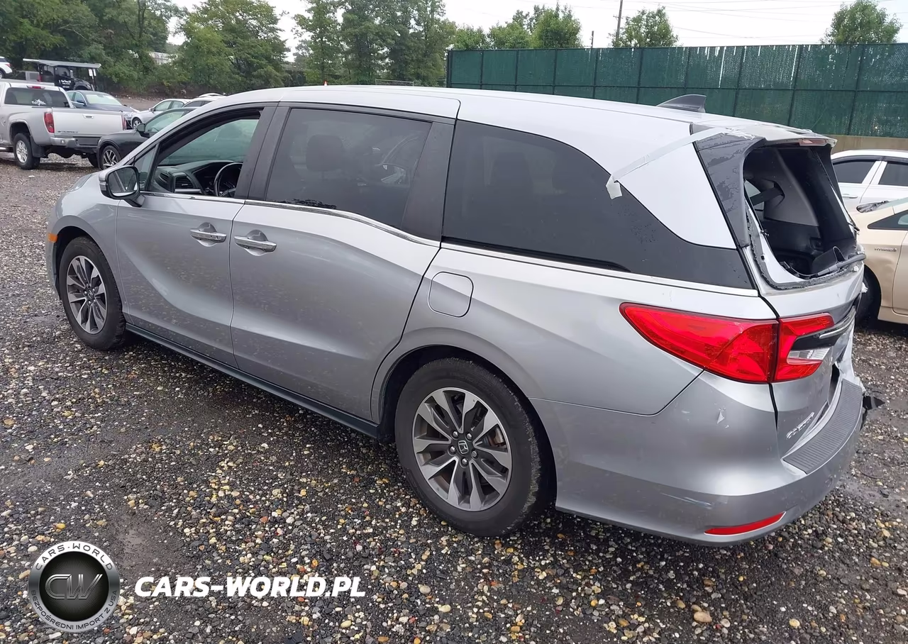 2022 Honda Odyssey Ex-L VIN:5FNRL6H72NB059966 - 3