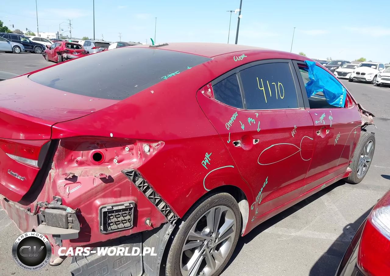 2017 Hyundai Elantra Limited VIN:KMHD84LF3HU135524 - 13