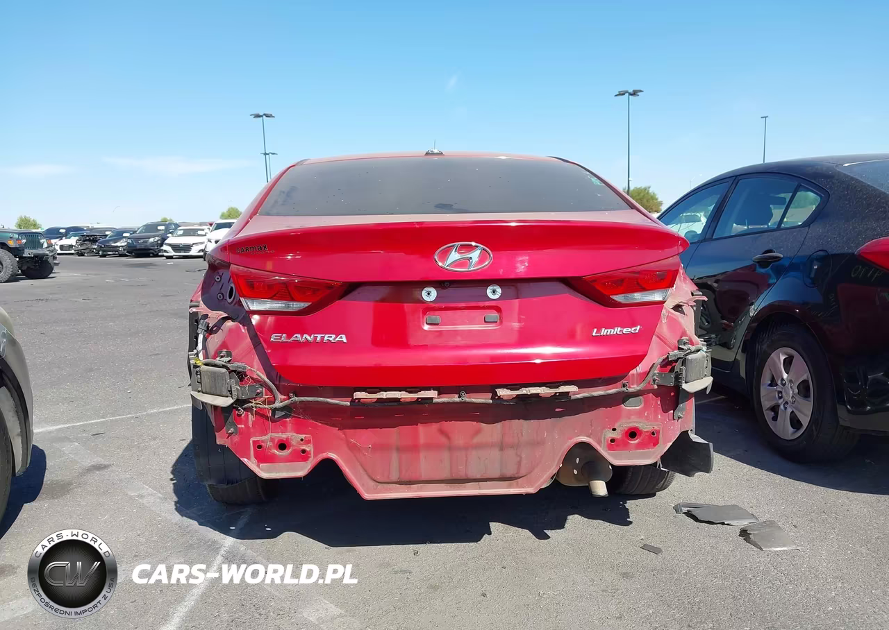 2017 Hyundai Elantra Limited VIN:KMHD84LF3HU135524 - 16