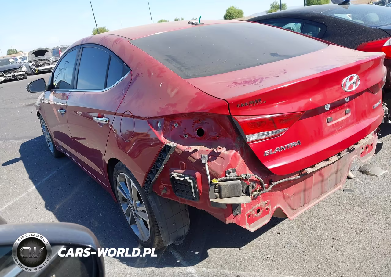 2017 Hyundai Elantra Limited VIN:KMHD84LF3HU135524 - 3