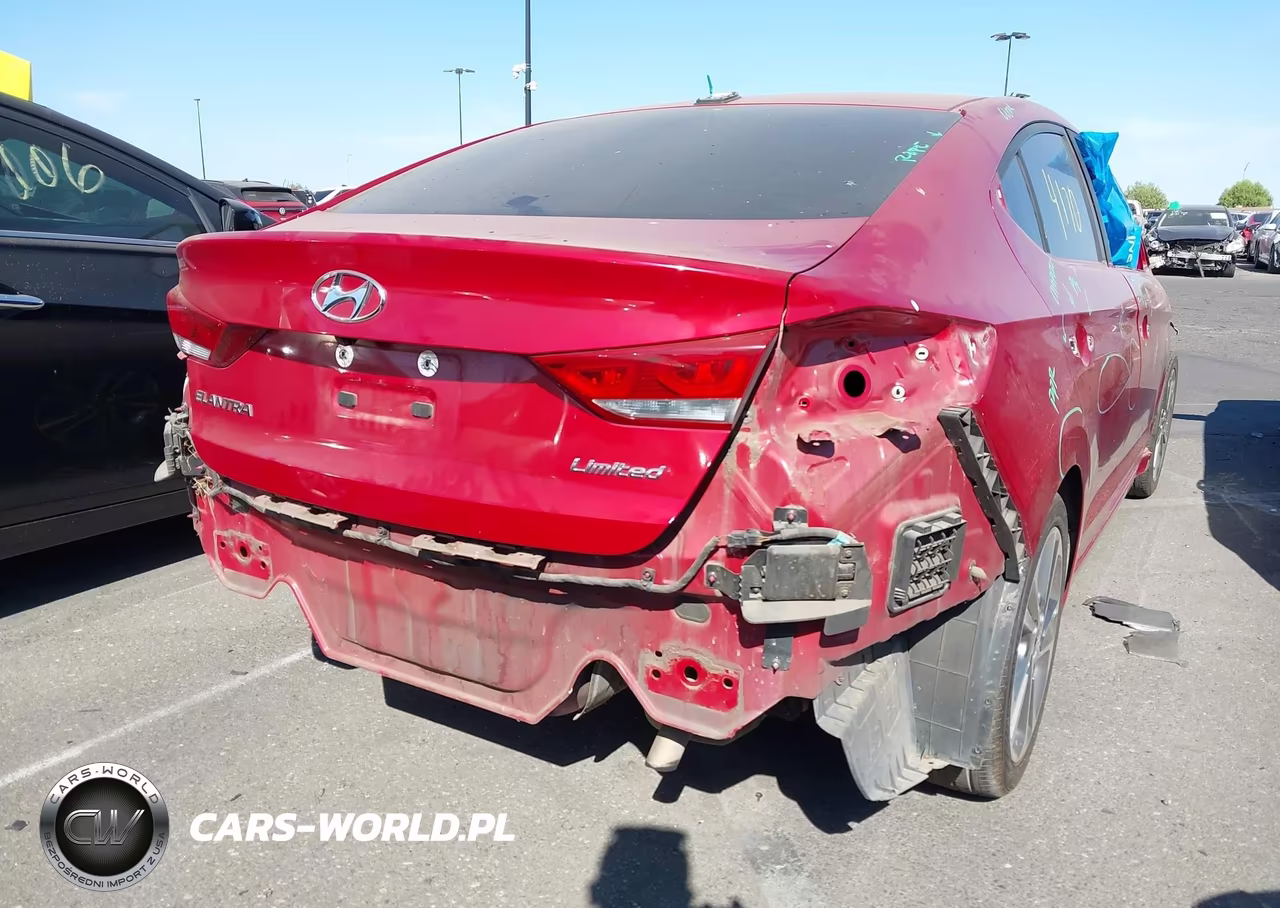 2017 Hyundai Elantra Limited VIN:KMHD84LF3HU135524 - 6