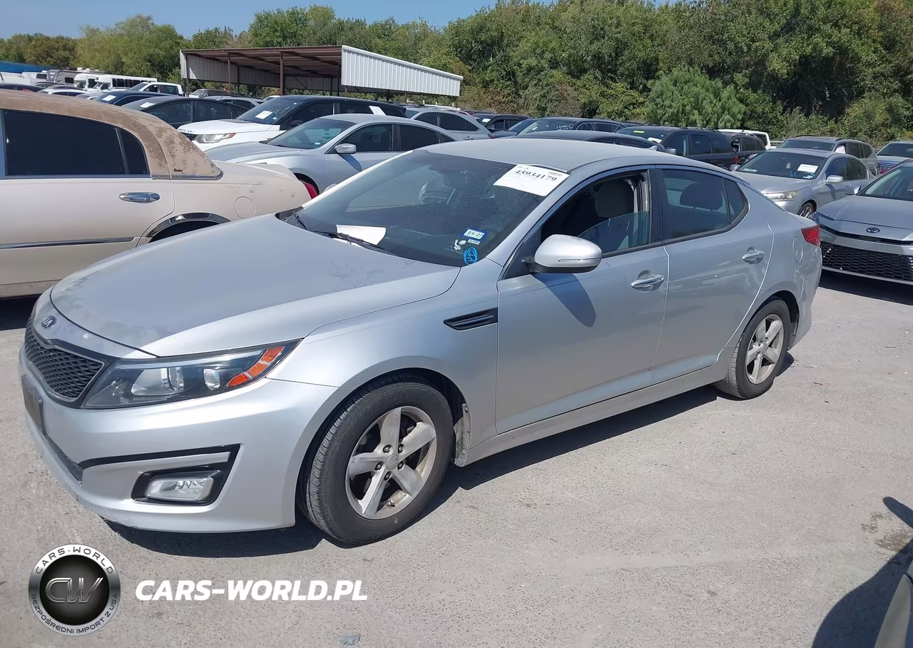 2014 Kia Optima Lx VIN:KNAGM4A72E5458829 - 2