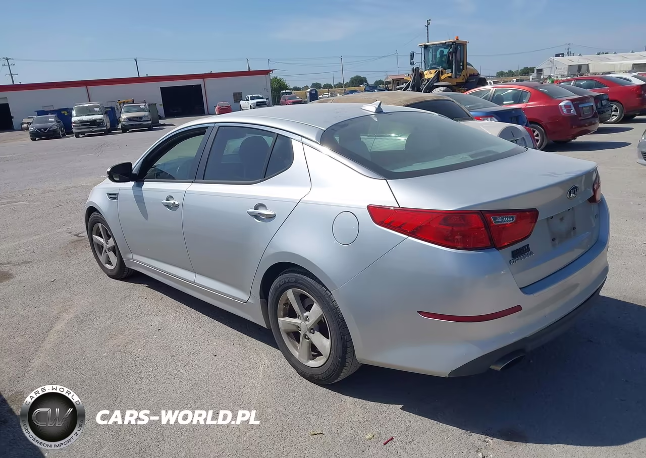 2014 Kia Optima Lx VIN:KNAGM4A72E5458829 - 3