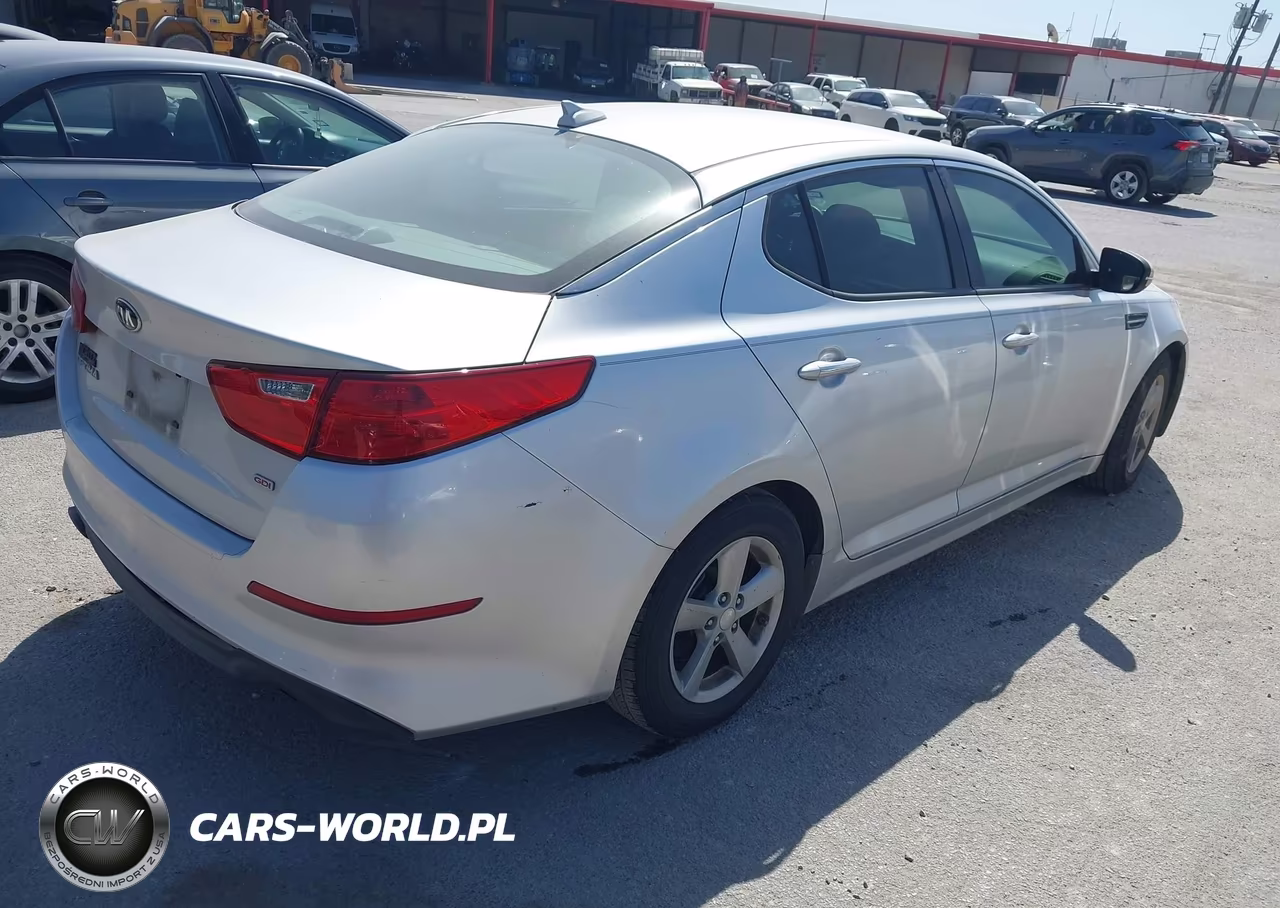 2014 Kia Optima Lx VIN:KNAGM4A72E5458829 - 4