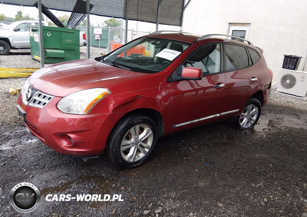 2012 Nissan Rogue Sv VIN:JN8AS5MT1CW252264 - 2