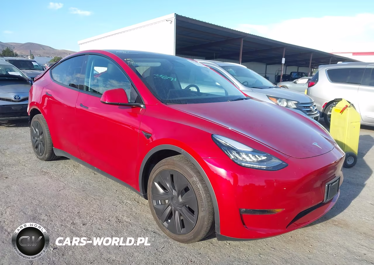 2021 Tesla Model Y Long Range Dual Motor All-Wheel Drive VIN:5YJYGDEE0MF244796 - 1