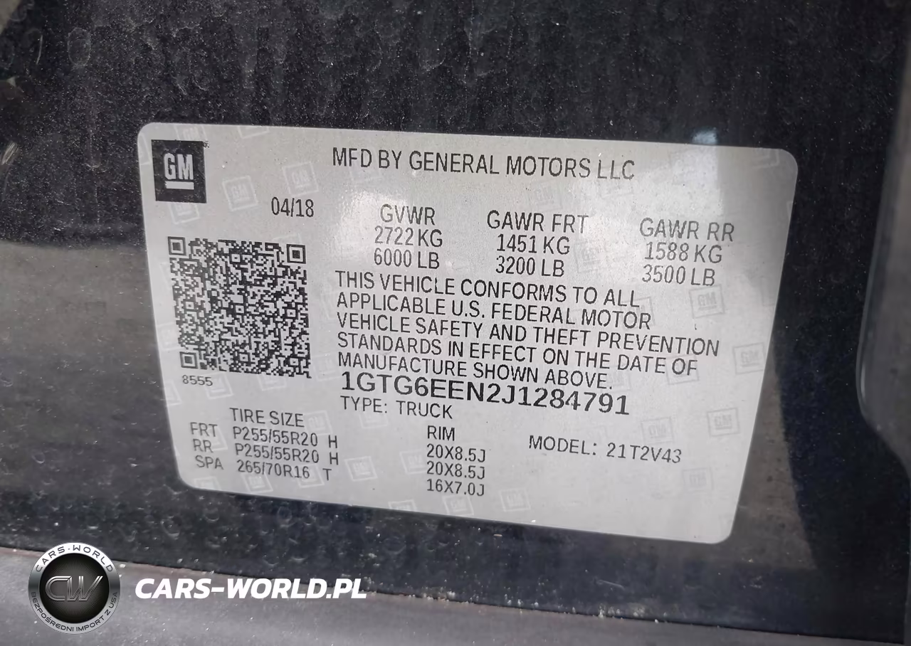 2018 GMC Canyon Denali VIN:1GTG6EEN2J1284791 - 9