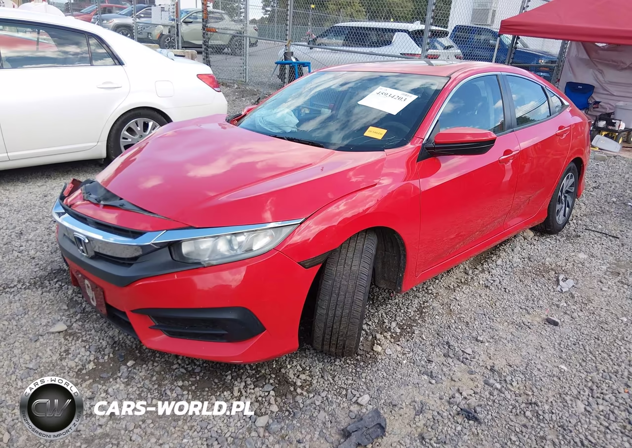 2017 Honda Civic Ex VIN:2HGFC2F7XHH532320 - 2