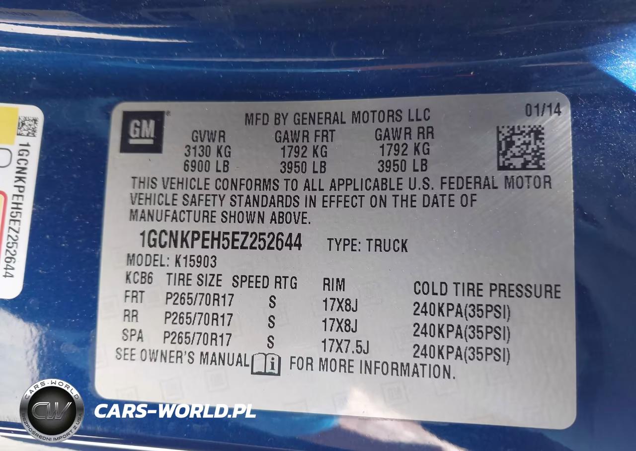 2014 Chevrolet Silverado 1500 Work Truck VIN:1GCNKPEH5EZ252644 - 9