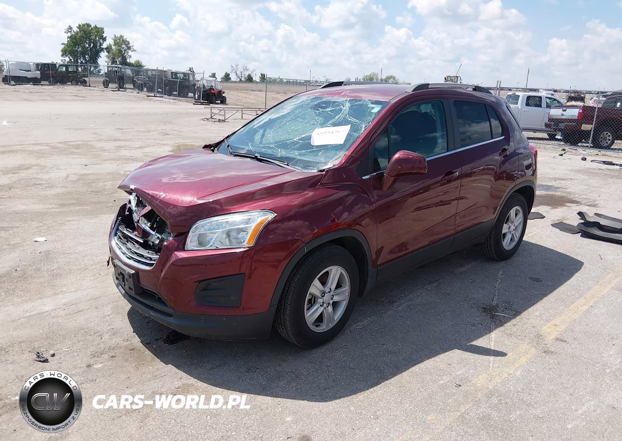 2016 Chevrolet Trax Lt VIN:3GNCJLSB5GL159384 - 2