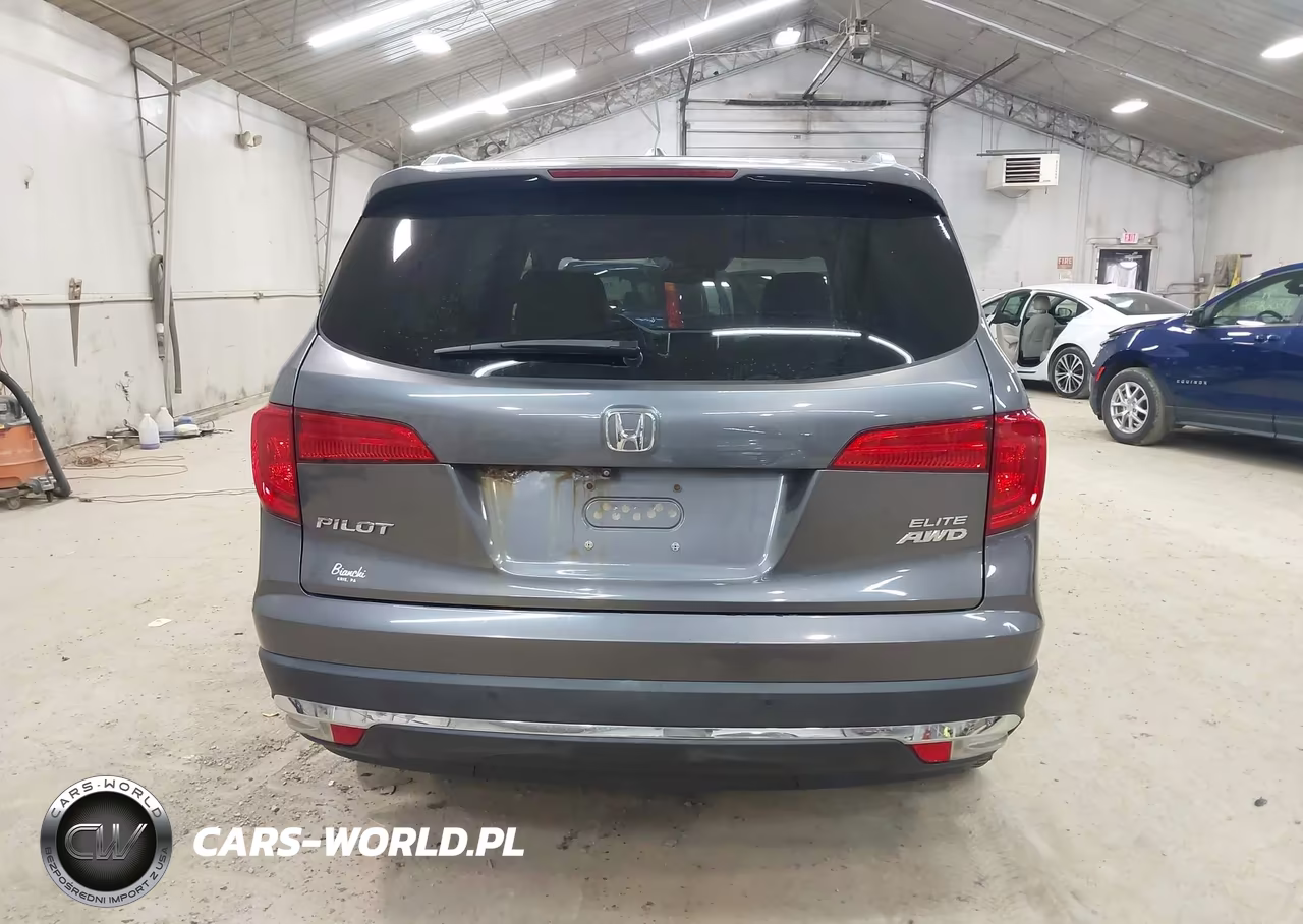 2016 Honda Pilot Elite VIN:5FNYF6H06GB030317 - 16