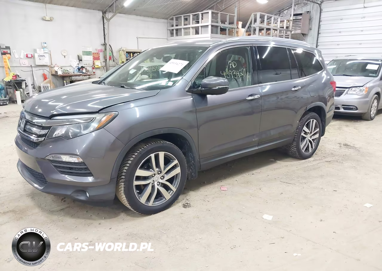 2016 Honda Pilot Elite VIN:5FNYF6H06GB030317 - 2
