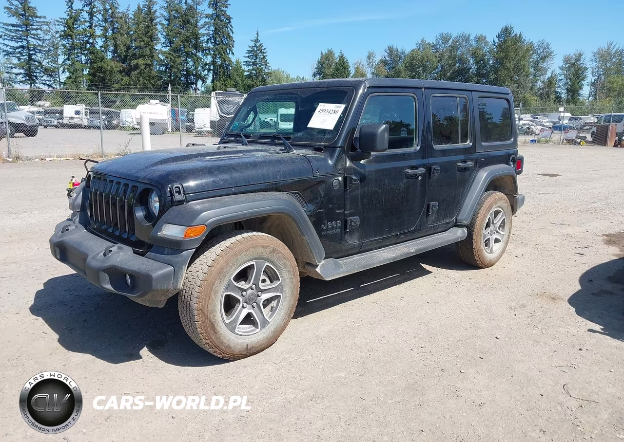 2022 Jeep Wrangler Unlimited Sport S 4X4 VIN:1C4HJXDG7NW273442 - 2