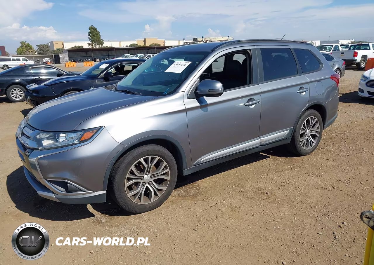 2016 Mitsubishi Outlander Sel VIN:JA4AD3A36GZ019705 - 2