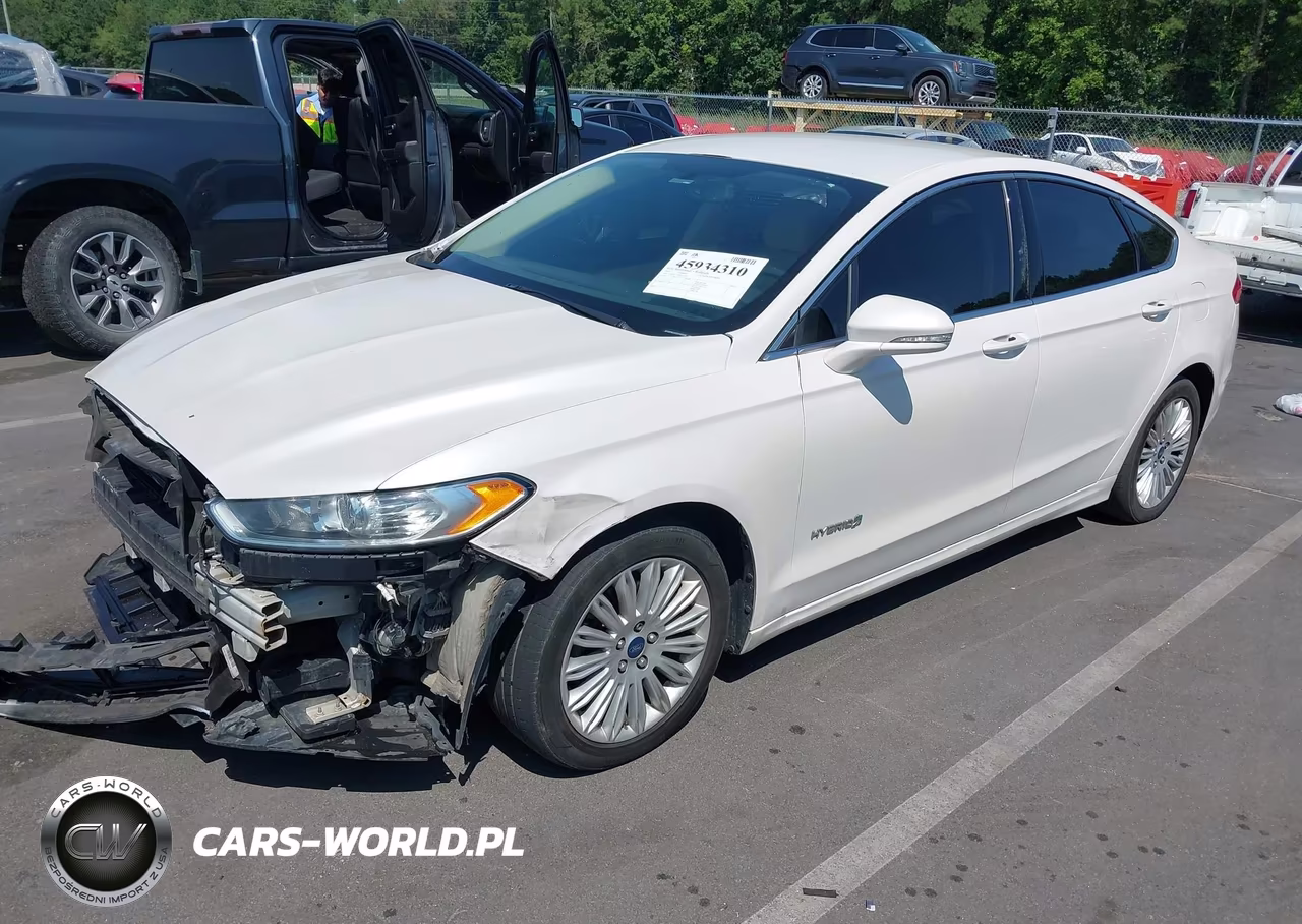 2015 Ford Fusion Hybrid Se VIN:3FA6P0LUXFR123338 - 2