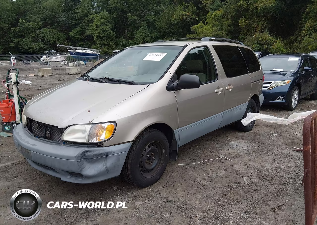 2002 Toyota Sienna Ce VIN:4T3ZF19CX2U424521 - 2
